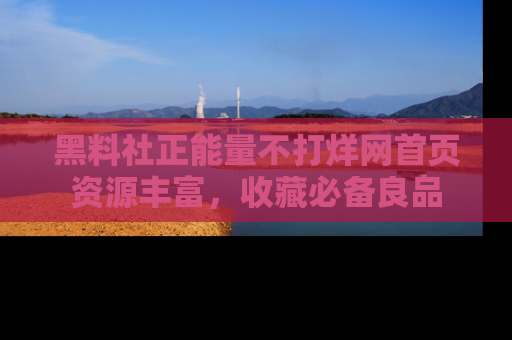 黑料社正能量不打烊网首页资源丰富，收藏必备良品