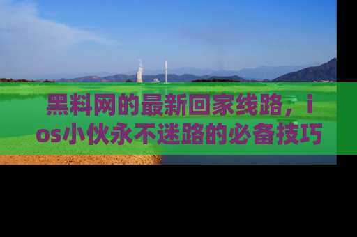 黑料网的最新回家线路，ios小伙永不迷路的必备技巧！