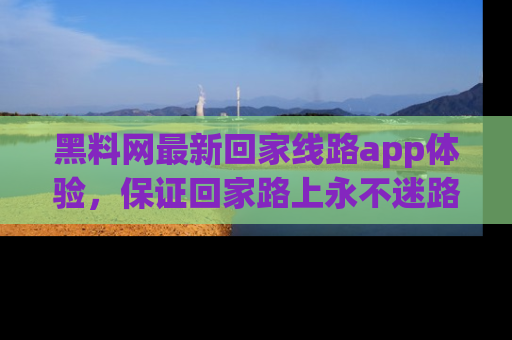 黑料网最新回家线路app体验，保证回家路上永不迷路顺畅