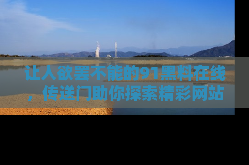 让人欲罢不能的91黑料在线，传送门助你探索精彩网站内幕！