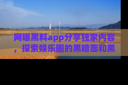 网曝黑料app分享独家内容,探索娱乐圈的黑暗面和黑料